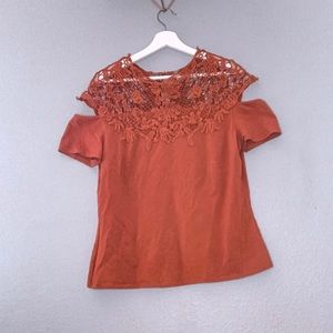 VENUS flower lace summer tee!